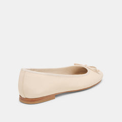 Dolce Vita SHOES | Ritla Wide Bone Leather Ballet Flats