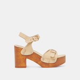 Dolce Vita SHOES | YANDY HEELS LT NATURAL RAFFIA
– Dolce Vita