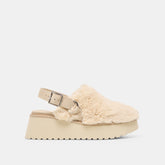Dolce Vita SHOES | Lansy Natural Plush Flats