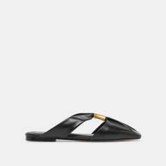 Dolce Vita SHOES | Franey Black Leather Flats
