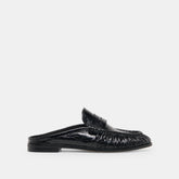 Dolce Vita SHOES | BETZY Midnight Crinkle Patent Closed-Toe Slip-On Loafers