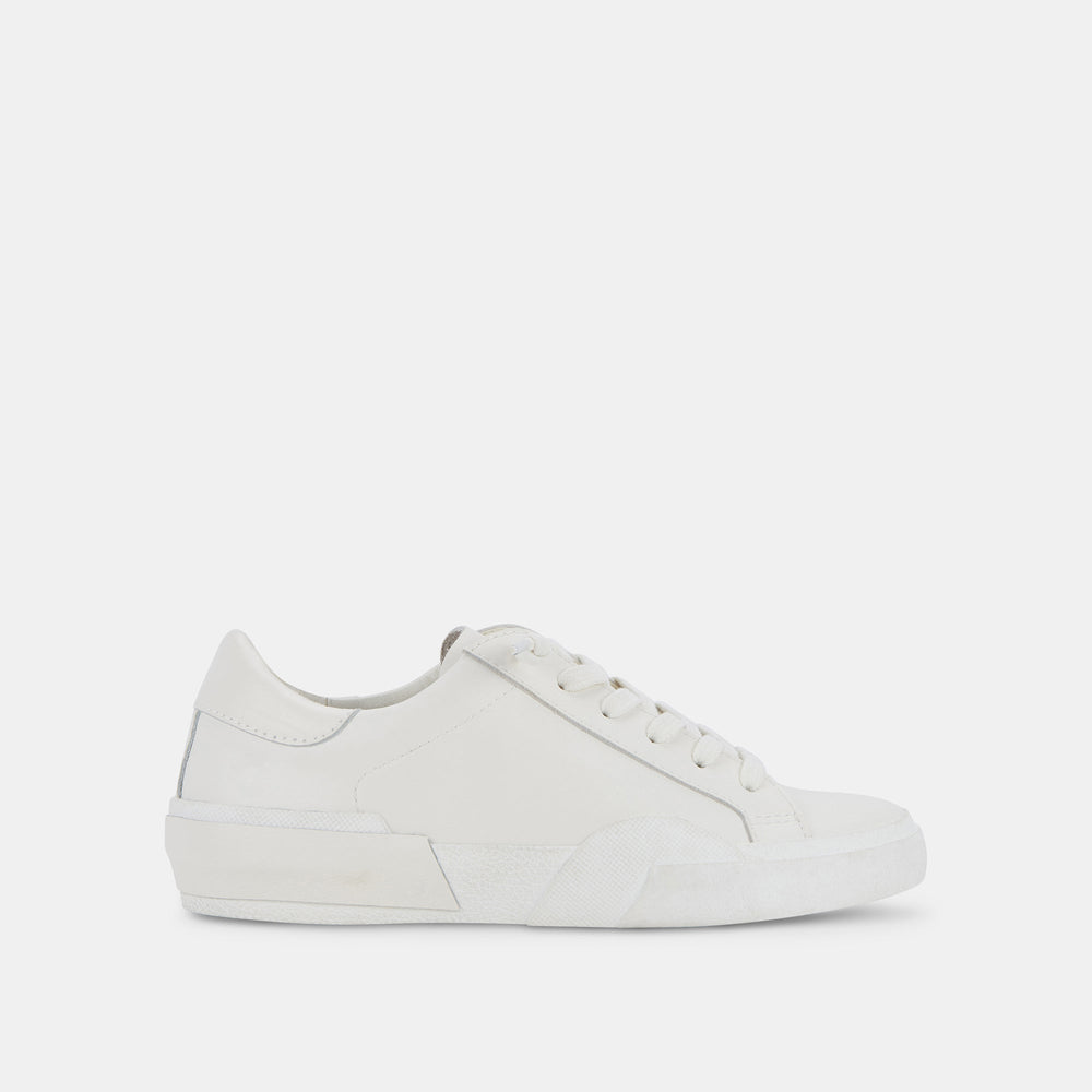 Dolce Vita SHOES | Zina 306 Sneakers White Recycled Leather | White Leather Sneakers
– Dolce Vita