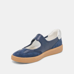 Dolce Vita SHOES | NANET Dk Navy Suede Mary-Jane Ballet Sneakers