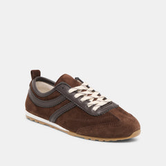 Dolce Vita SHOES | Viper Dk Brown Suede Sneakers