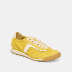 Dolce Vita SHOES | Sariya Yellow Nylon Sneakers
