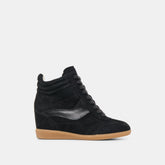 Dolce Vita SHOES | Issac Onyx Suede Sneakers