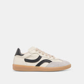 Dolce Vita SHOES | Rebel White Black Leather Sneakers