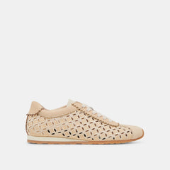 Dolce Vita SHOES | DANIE EYELET PERF SNEAKERS LT NATURAL RAFFIA
– Dolce Vita