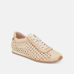 Dolce Vita SHOES | DANIE EYELET PERF SNEAKERS LT NATURAL RAFFIA
– Dolce Vita