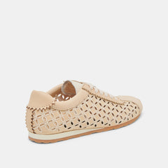 Dolce Vita SHOES | DANIE EYELET PERF SNEAKERS LT NATURAL RAFFIA
– Dolce Vita