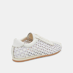 Dolce Vita SHOES | DANIE EYELET PERF SNEAKERS TRUE WHITE LEATHER
– Dolce Vita