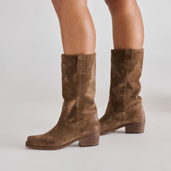 Dolce Vita SHOES | Romie Chocolate Suede Boots