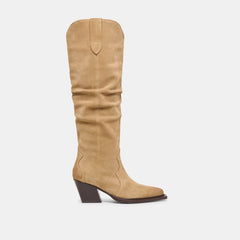 Dolce Vita SHOES | Buckly Camel Suede Boots