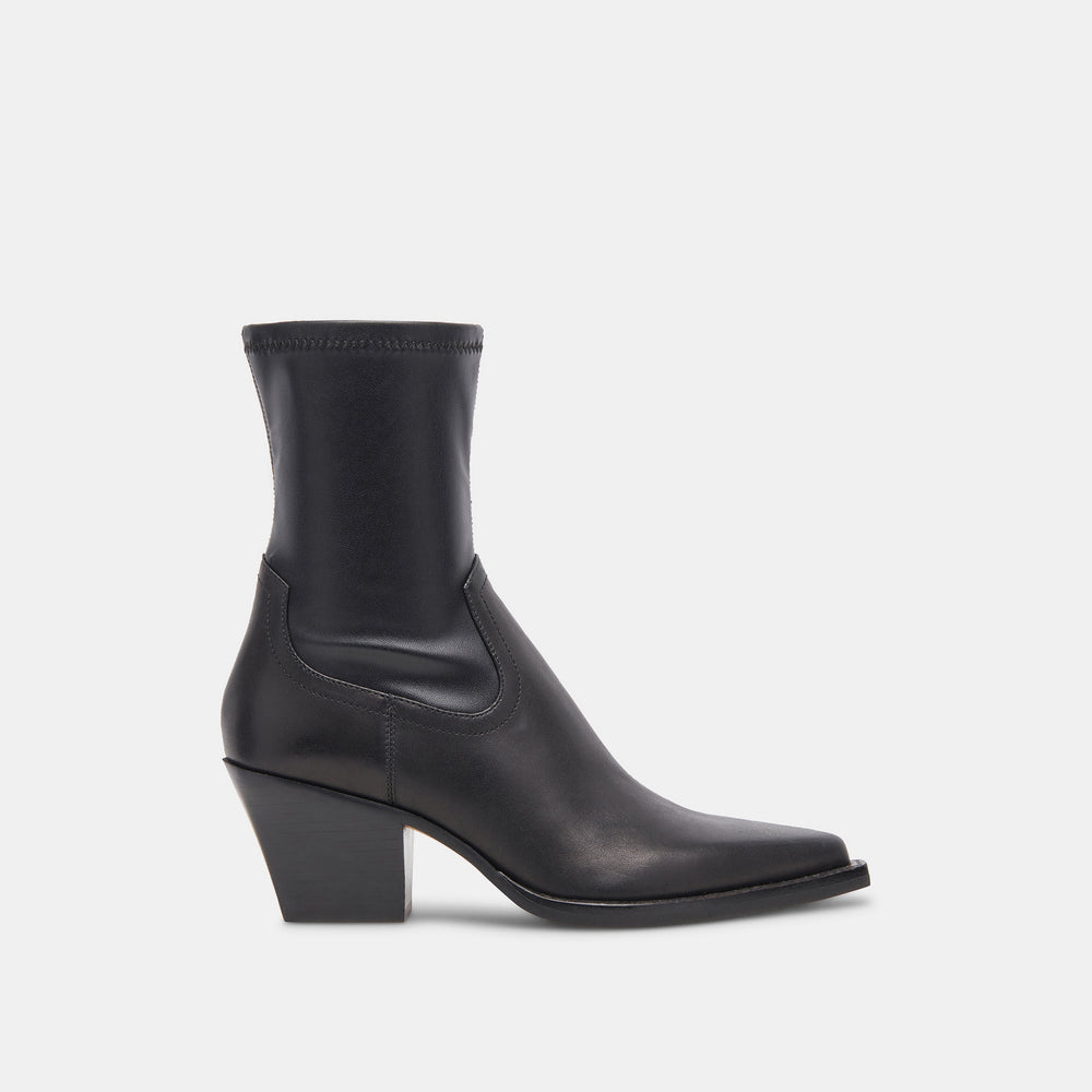 Dolce Vita SHOES | Rutger Boots Black Leather | Women's Black Leather Mid-Ankle Boots
– Dolce Vita