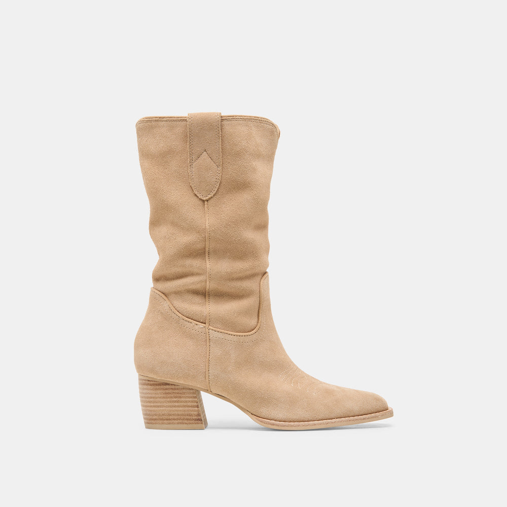 Dolce Vita SHOES | Vergil Camel Suede Boots