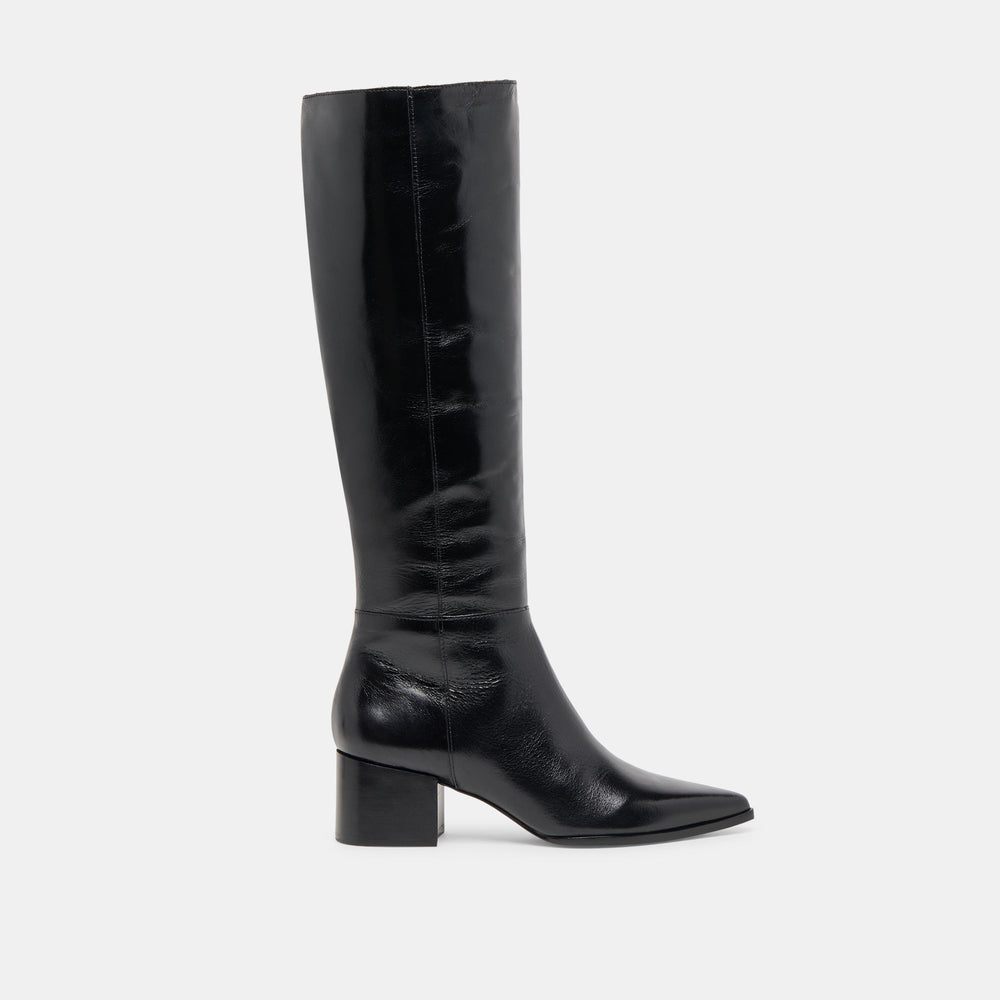 Dolce Vita SHOES | Kirson Black Leather Boots