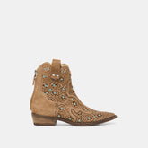 Dolce Vita SHOES | Oakly Mushroom Suede Booties