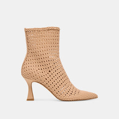 Dolce Vita SHOES | Embry Lt Tan Woven Stella Booties
