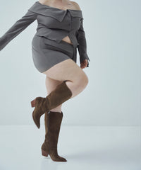 Dolce Vita SHOES | Raj Extra Wide Calf Brown Suede Boots | Suede Wide Calf Boots
– Dolce Vita