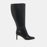 Dolce Vita SHOES | Emmi Black Leather Extra Wide Calf Boots