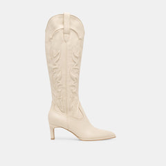 Dolce Vita SHOES | Alisa Creme Leather Boots