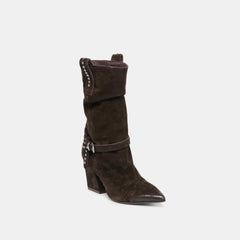 Dolce Vita SHOES | Morla Dk Brown Suede Boots