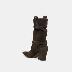 Dolce Vita SHOES | Morla Dk Brown Suede Boots
