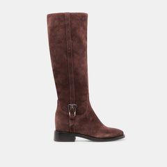 Dolce Vita SHOES | Kilian H2O Waterproof Mahogany Suede Boots