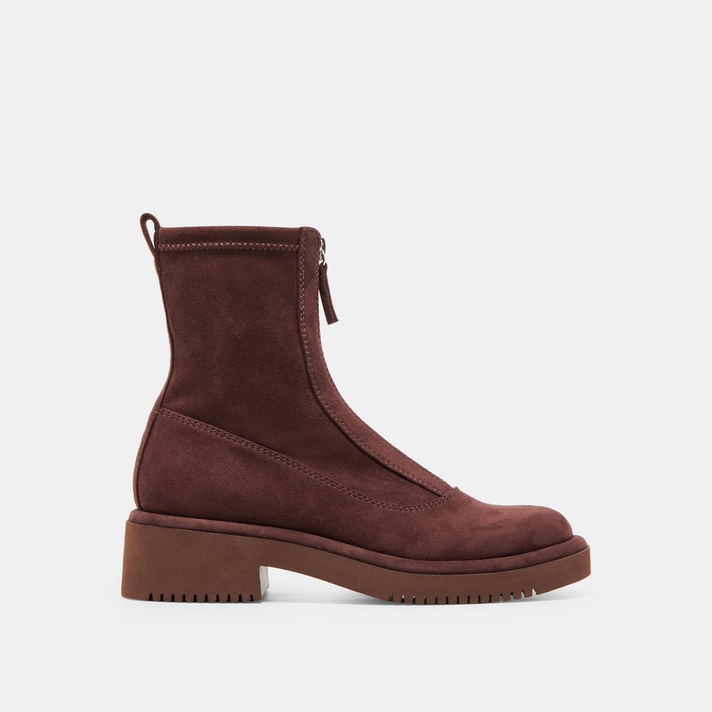 Dolce Vita SHOES | Shante Mahogany Stella Suede Boots