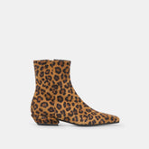 Dolce Vita SHOES | Joanie Leopard Printed Suede Booties