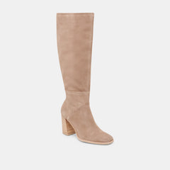Dolce Vita SHOES | FYNN Wide Calf Boots Truffle Suede | Truffle Suede Knee-High Boots
– Dolce Vita