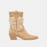 Dolce Vita SHOES | Salil Plush Dk Taupe Suede Boots
