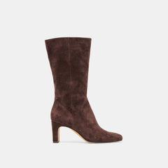 Dolce Vita SHOES | Riggs Mahogany Suede Boots