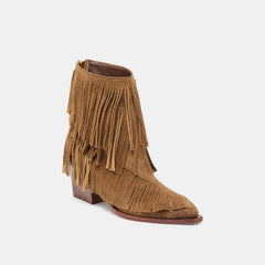 Dolce Vita SHOES | Torey Chestnut Suede Booties
