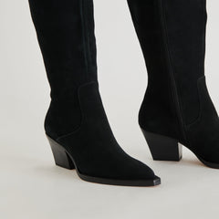 Dolce Vita SHOES | Raj Boots in Onyx Suede | Women's Onyx Suede Knee-High Boots
– Dolce Vita