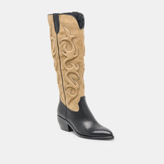 Dolce Vita SHOES | Mirla Black Multi Leather Boots