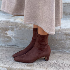 Dolce Vita SHOES | Anika Dk Brown Stella Suede Boots