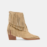 Dolce Vita SHOES | Torey Dk Taupe Suede Booties