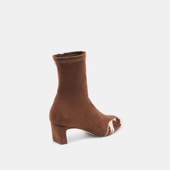 Dolce Vita SHOES | Anika Dk Brown Multi Stella Suede Boots