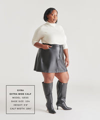 Dolce Vita SHOES | Gyra Extra Wide Calf Black Boots | Leather Wide Calf Boots
– Dolce Vita
