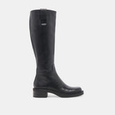 Dolce Vita SHOES | Glory H2O Waterproof Black Leather Wide Calf Boots