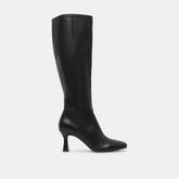 Dolce Vita SHOES | Gyra Wide Calf Black Leather Boots | Black Knee-High Wide Calf Boots
– Dolce Vita