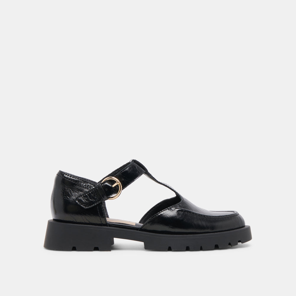 Dolce Vita SHOES | EMILIO FLATS MIDNIGHT CRINKLE PATENT LEATHER
– Dolce Vita