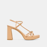 Dolce Vita SHOES | Odete Lt Tan Leather Heels