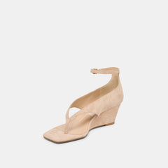 Dolce Vita SHOES | Quinny Bamboo Suede Wedges