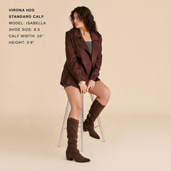 Dolce Vita SHOES | Virona H2O Waterproof Dk Brown Suede Boots