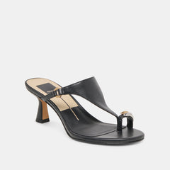 Dolce Vita SHOES | Derrel Black Leather Heels