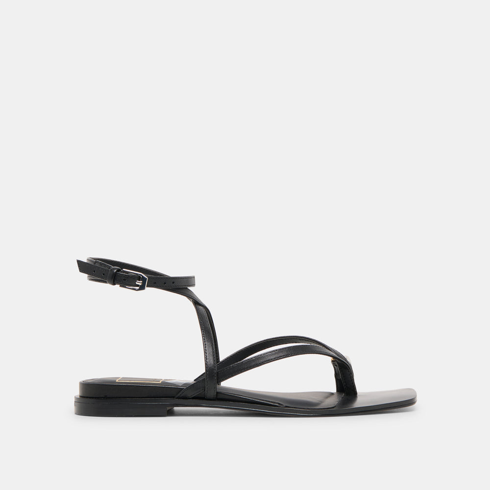 Dolce Vita SHOES | Tyrice Black Leather Sandals