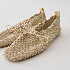 Dolce Vita SHOES | Kaylyn Oatmeal Crochet Flats