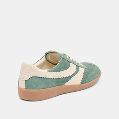 Dolce Vita SHOES | Merit Dk Green Suede Sneakers